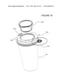 LID WITH INTEGRATED CONTAINER diagram and image