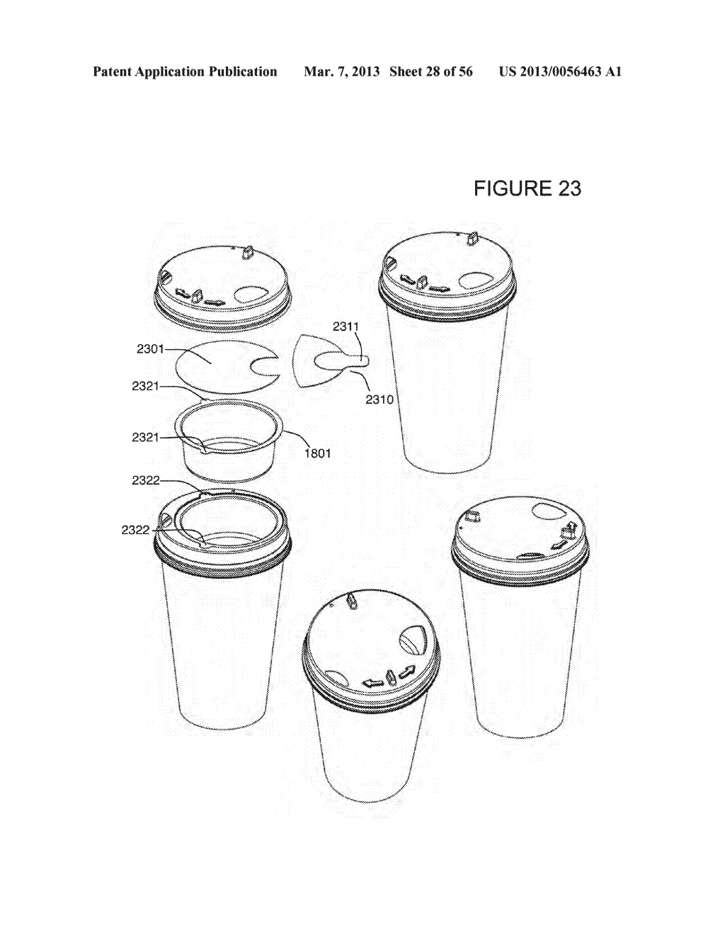 LID WITH INTEGRATED CONTAINER - diagram, schematic, and image 29