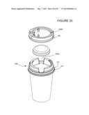 LID WITH INTEGRATED CONTAINER diagram and image