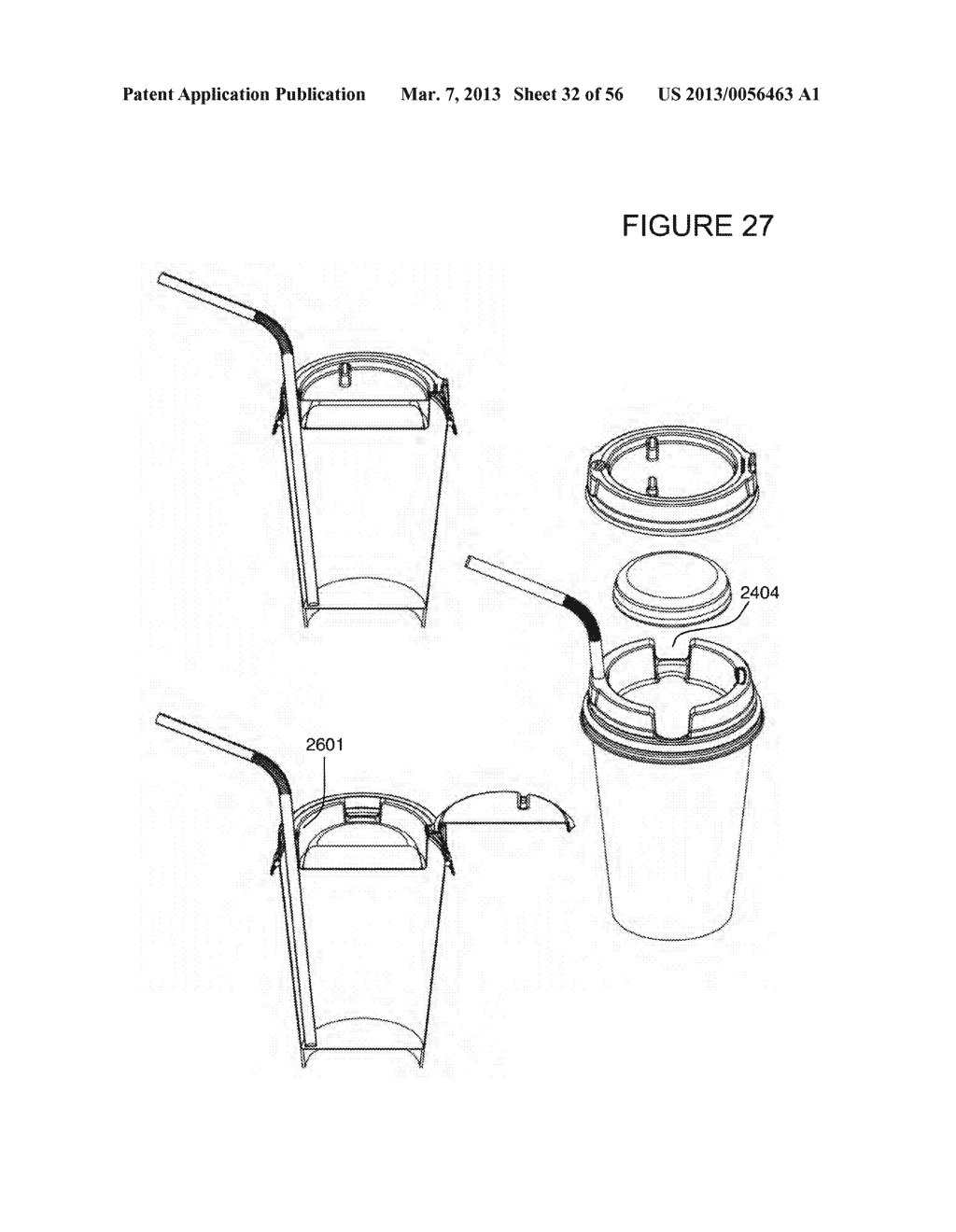 LID WITH INTEGRATED CONTAINER - diagram, schematic, and image 33