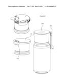 LID WITH INTEGRATED CONTAINER diagram and image