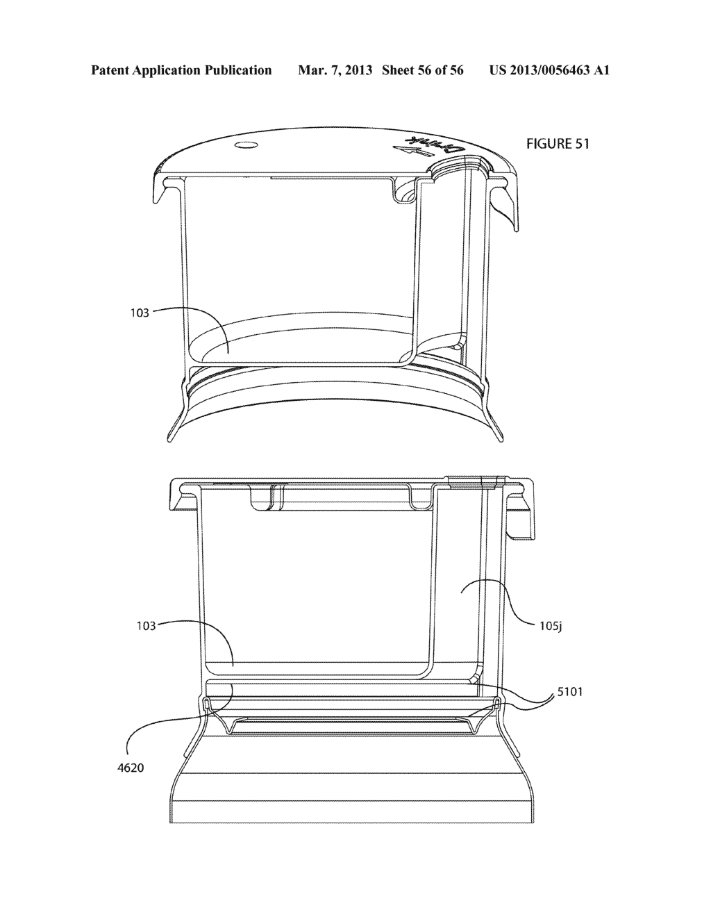 LID WITH INTEGRATED CONTAINER - diagram, schematic, and image 57