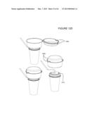 CUP LID WITH INTEGRATED CONTAINER diagram and image