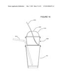 CUP LID WITH INTEGRATED CONTAINER diagram and image