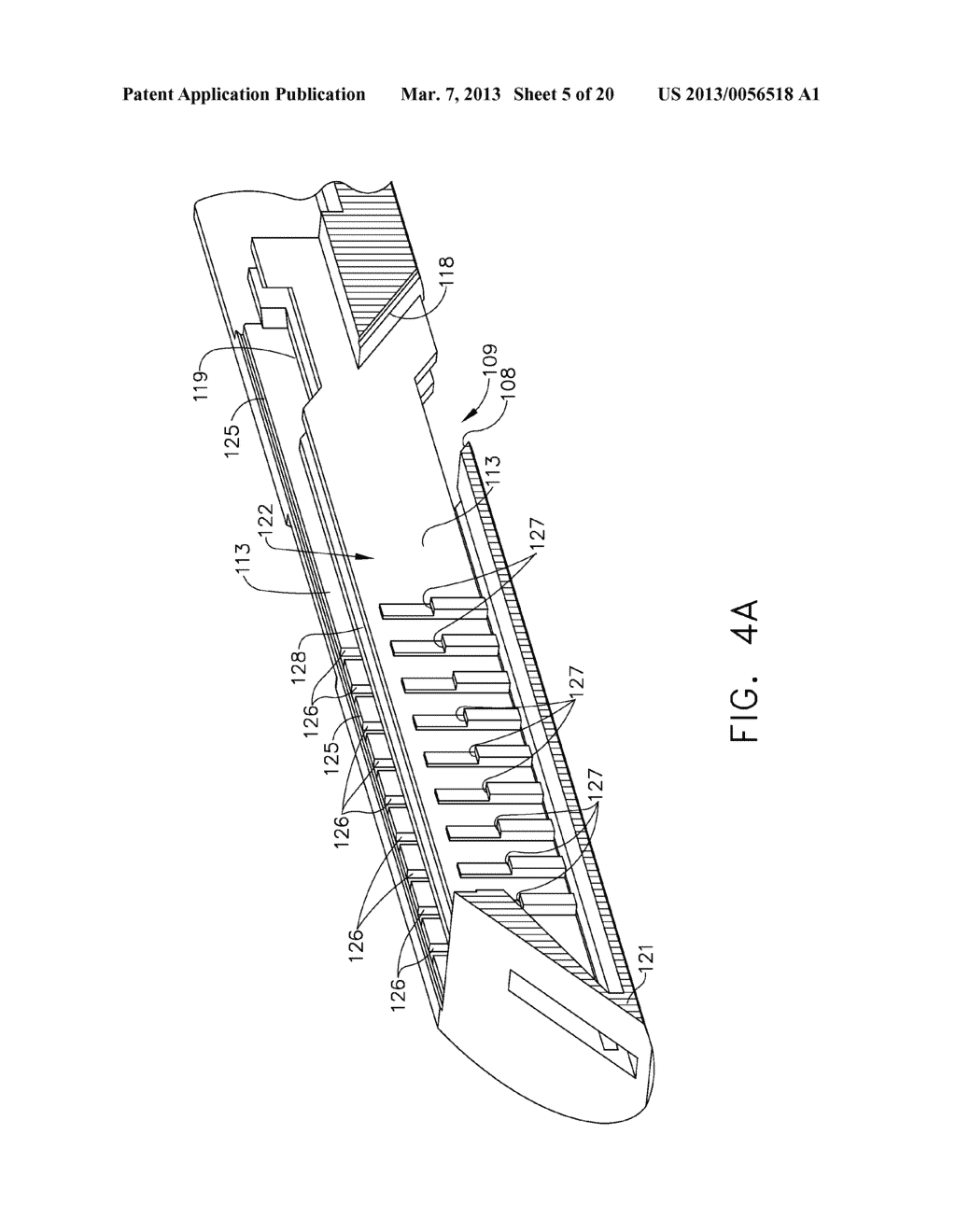 STAPLING INSTRUMENT COMPRISING A PLURALITY OF STAPLE CARTRIDGES STORED     THEREIN - diagram, schematic, and image 06