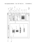 METHOD AND APPARATUS FOR PRODUCING A BARCODE ON A SUBSTRATE AND DATA     CARRIER diagram and image