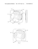 VOLATILE MATERIAL DISPENSER AND ITS HOUSING AND CARTRIDGE diagram and image