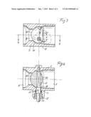 Offset type ball valve diagram and image