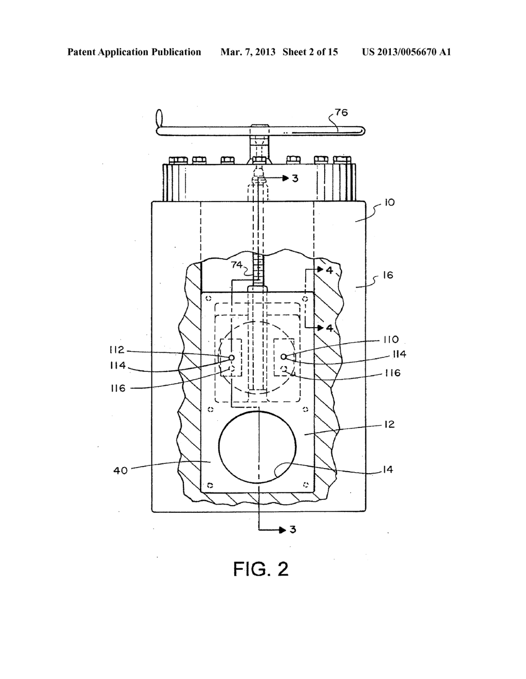 Gate Valve With Equalizer Port - diagram, schematic, and image 03