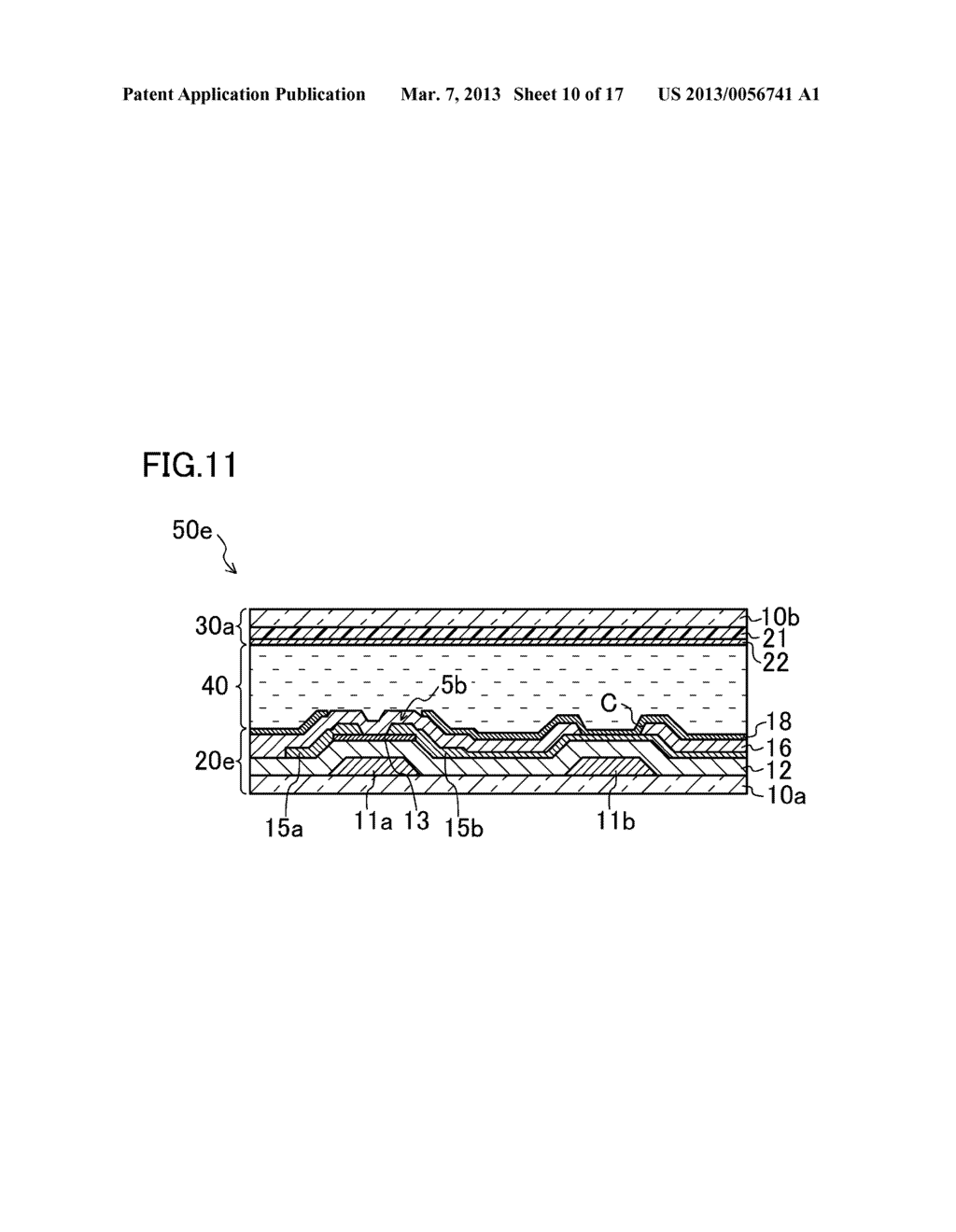 DISPLAY PANEL AND THIN FILM TRANSISTOR SUBSTRATE - diagram, schematic, and image 11