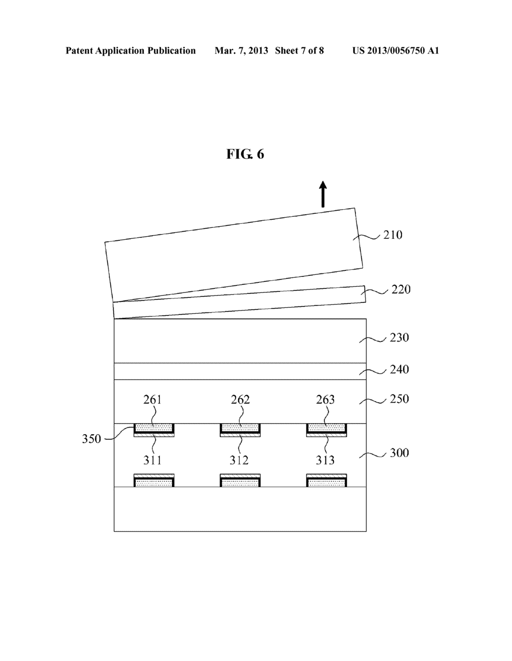 NITRIDE BASED SEMICONDUCTOR PACKAGE AND METHOD OF MANUFACTURING THE SAME     AND BONDING SUBSTRATE - diagram, schematic, and image 08