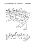 METHOD AND APPARATUS FOR THIN FILM MODULE WITH DOTTED INTERCONNECTS AND     VIAS diagram and image