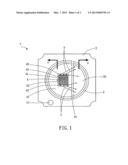 Packaging Device for Matrix-Arrayed Semiconductor Light-Emitting Elements     of High Power and High Directivity diagram and image