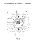 Packaging Device for Matrix-Arrayed Semiconductor Light-Emitting Elements     of High Power and High Directivity diagram and image