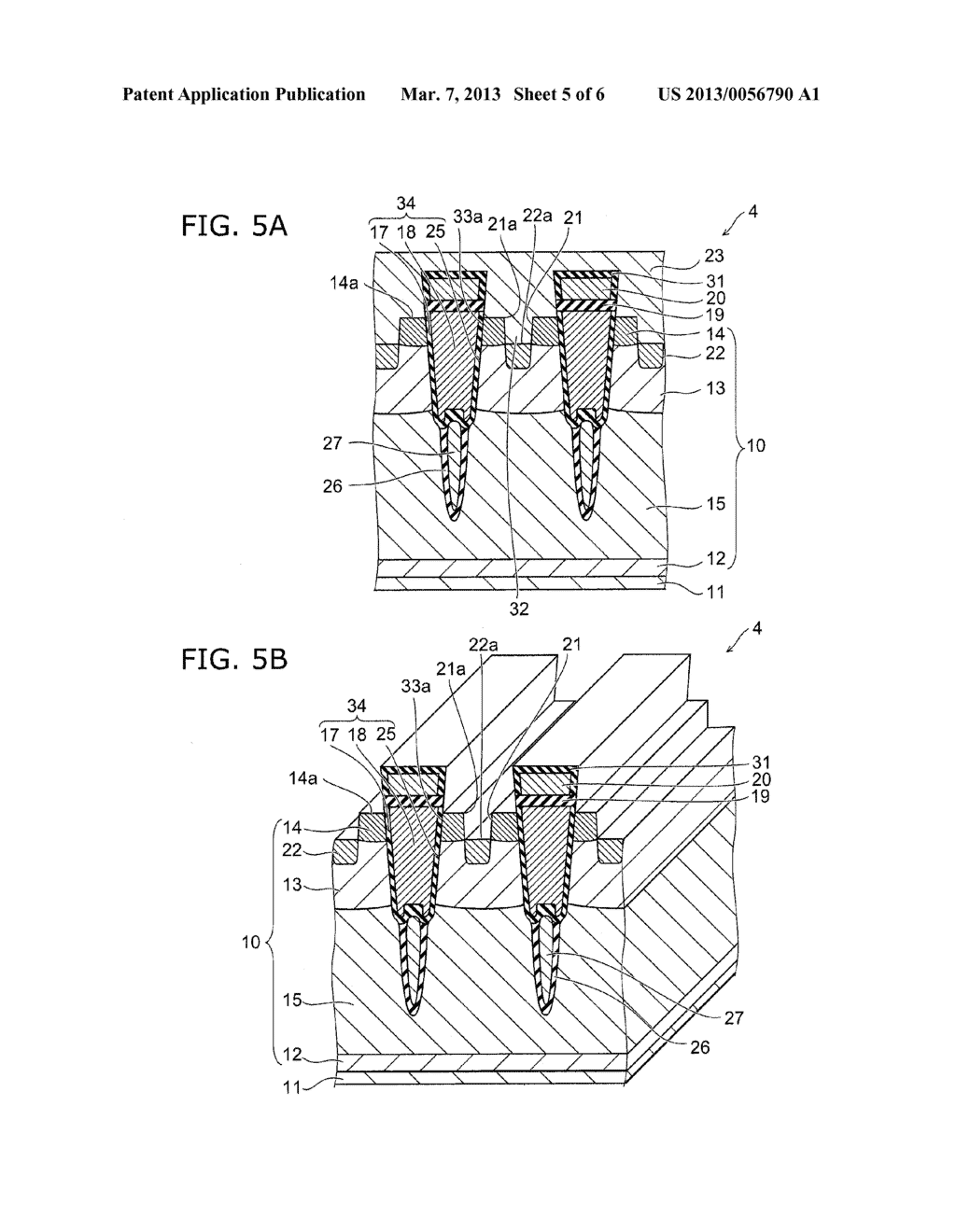 SEMICONDUCTOR DEVICE AND METHOD FOR MANUFACTURING SAME - diagram, schematic, and image 06