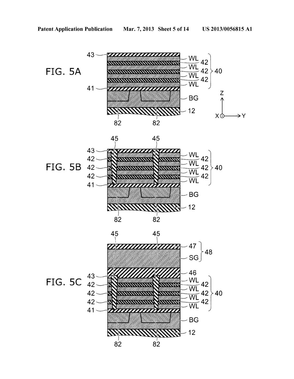 NONVOLATILE SEMICONDUCTOR MEMORY DEVICE AND METHOD FOR MANUFACTURING THE     SAME - diagram, schematic, and image 06