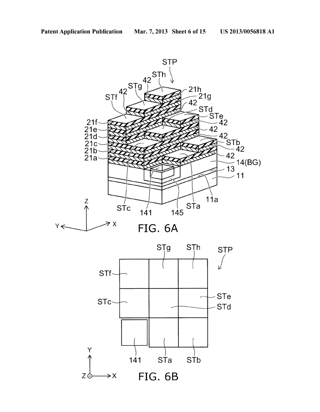 NONVOLATILE SEMICONDUCTOR STORAGE DEVICE AND METHOD FOR MANUFACTURING SAME - diagram, schematic, and image 07