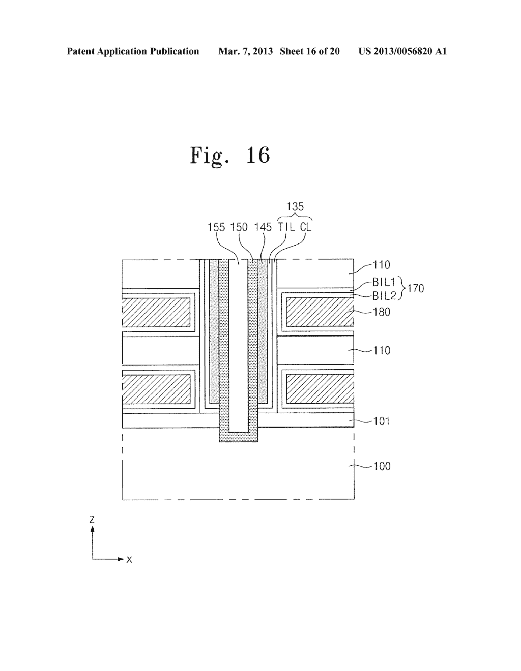 THREE-DIMENSIONAL SEMICONDUCTOR DEVICE AND METHOD OF FABRICATING THE SAME - diagram, schematic, and image 17