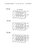 SEMICONDUCTOR DEVICE HAVING GROOVES ON A SIDE SURFACE AND METHOD OF     MANUFACTURING THE SAME diagram and image