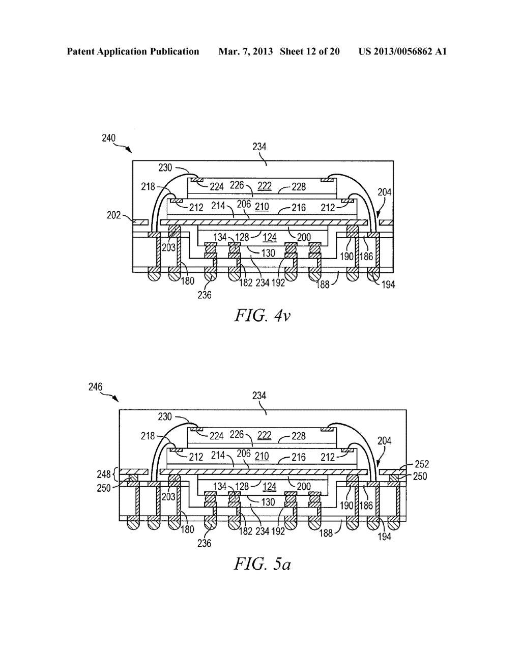 Semiconductor Device and Method of Forming a Low Profile Dual-Purpose     Shield and Heat-Dissipation Structure - diagram, schematic, and image 13