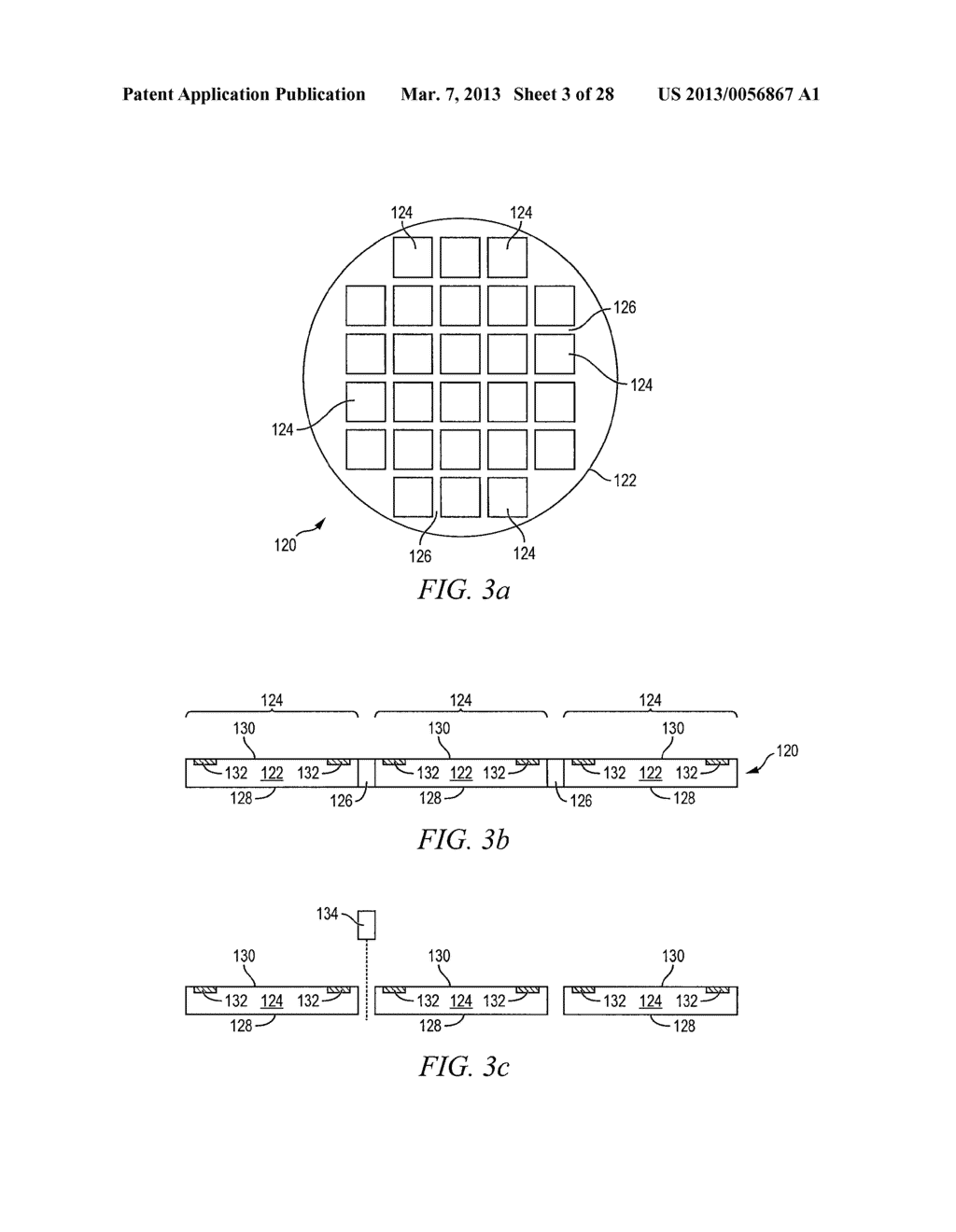Semiconductor device and method of forming FO-WLCSP with recessed     interconnect area in peripheralregion of semiconductor die - diagram, schematic, and image 04