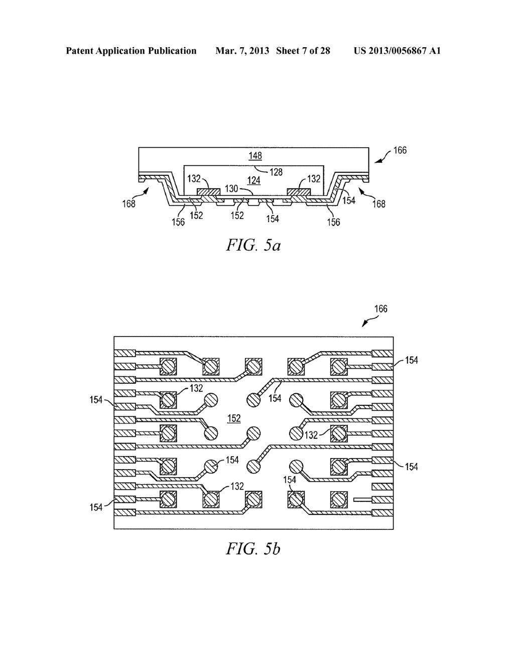 Semiconductor device and method of forming FO-WLCSP with recessed     interconnect area in peripheralregion of semiconductor die - diagram, schematic, and image 08