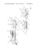 METHOD FOR PRODUCING A LEAF SPRING AS A FIBER COMPOSITE COMPONENT, AND A     LEAF SPRING diagram and image