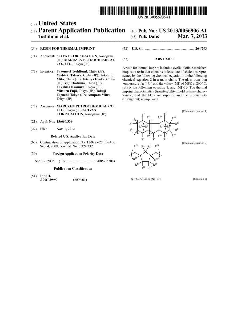 RESIN FOR THERMAL IMPRINT - diagram, schematic, and image 01