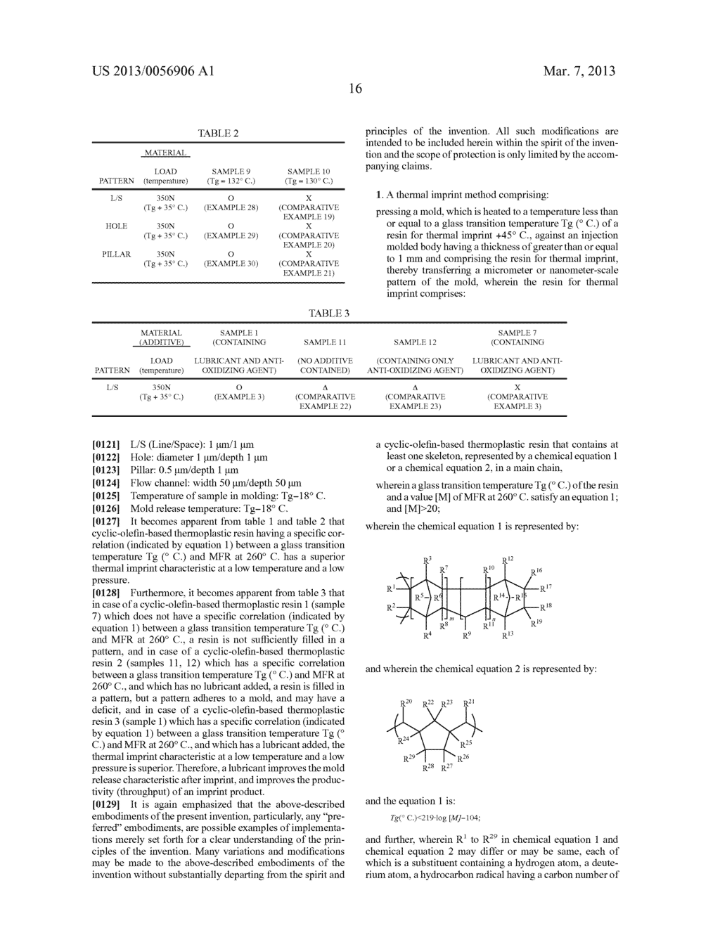 RESIN FOR THERMAL IMPRINT - diagram, schematic, and image 17