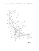 COLLAPSIBLE STROLLER diagram and image