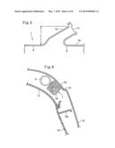 CURTAIN AIRBAG DEVICE AND VEHICLE diagram and image