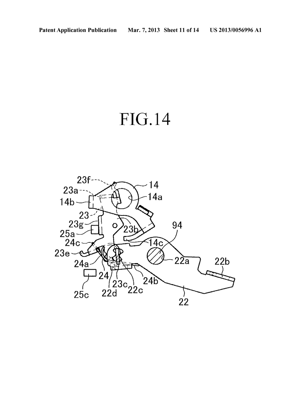 VEHICLE DOOR LOCK DEVICE - diagram, schematic, and image 12