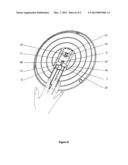 TRAY AND DEVICE FOR STABLISING A TRAY diagram and image