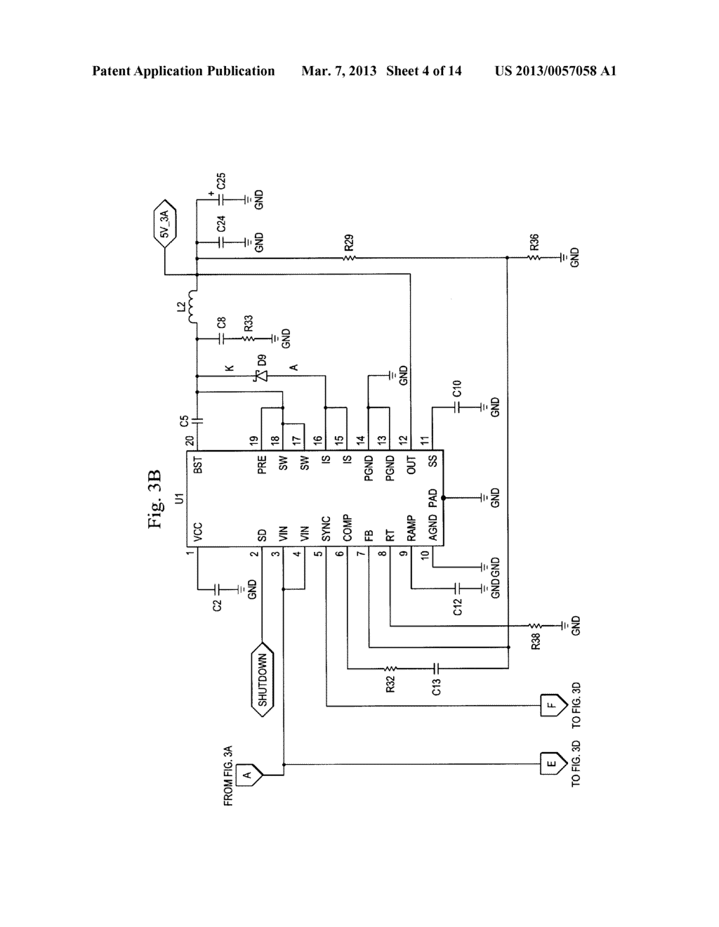 Method and Apparatus for Supplying Power to a Portable Electronic Device     in an Aircraft - diagram, schematic, and image 05