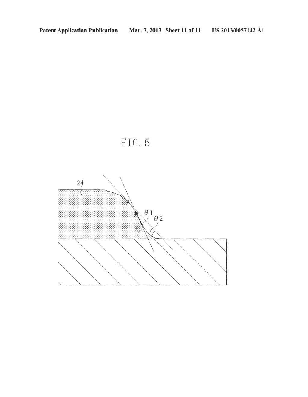 ORGANIC LUMINESCENT DEVICE AND METHOD FOR MANUFACTURING THE SAME - diagram, schematic, and image 12