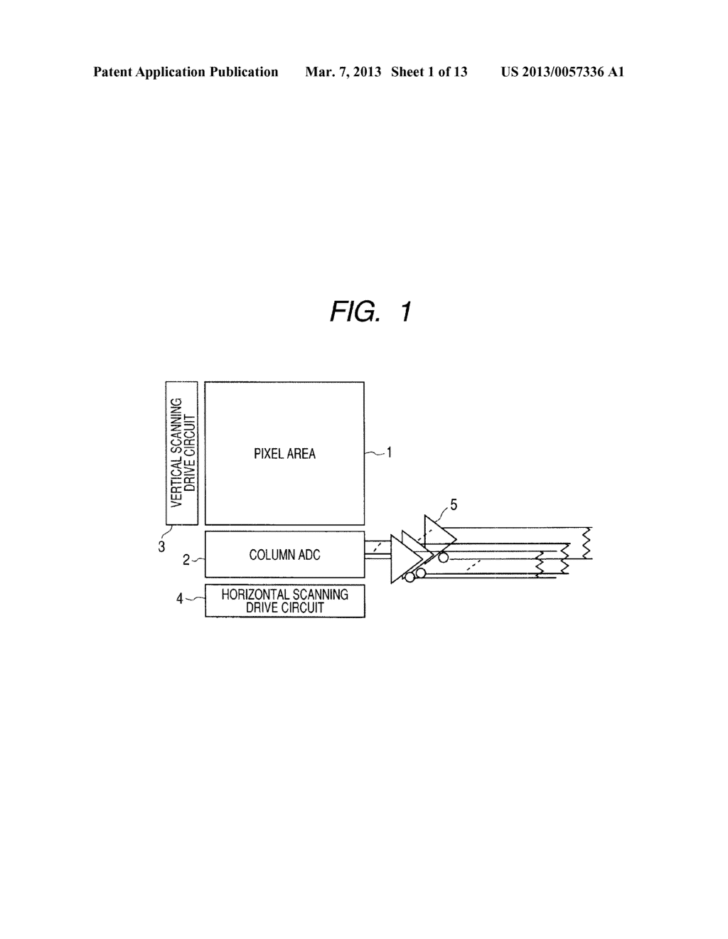 SOLID-STATE IMAGE SENSOR DEVICE AND DIFFERENTIAL INTERFACE THEREOF - diagram, schematic, and image 02