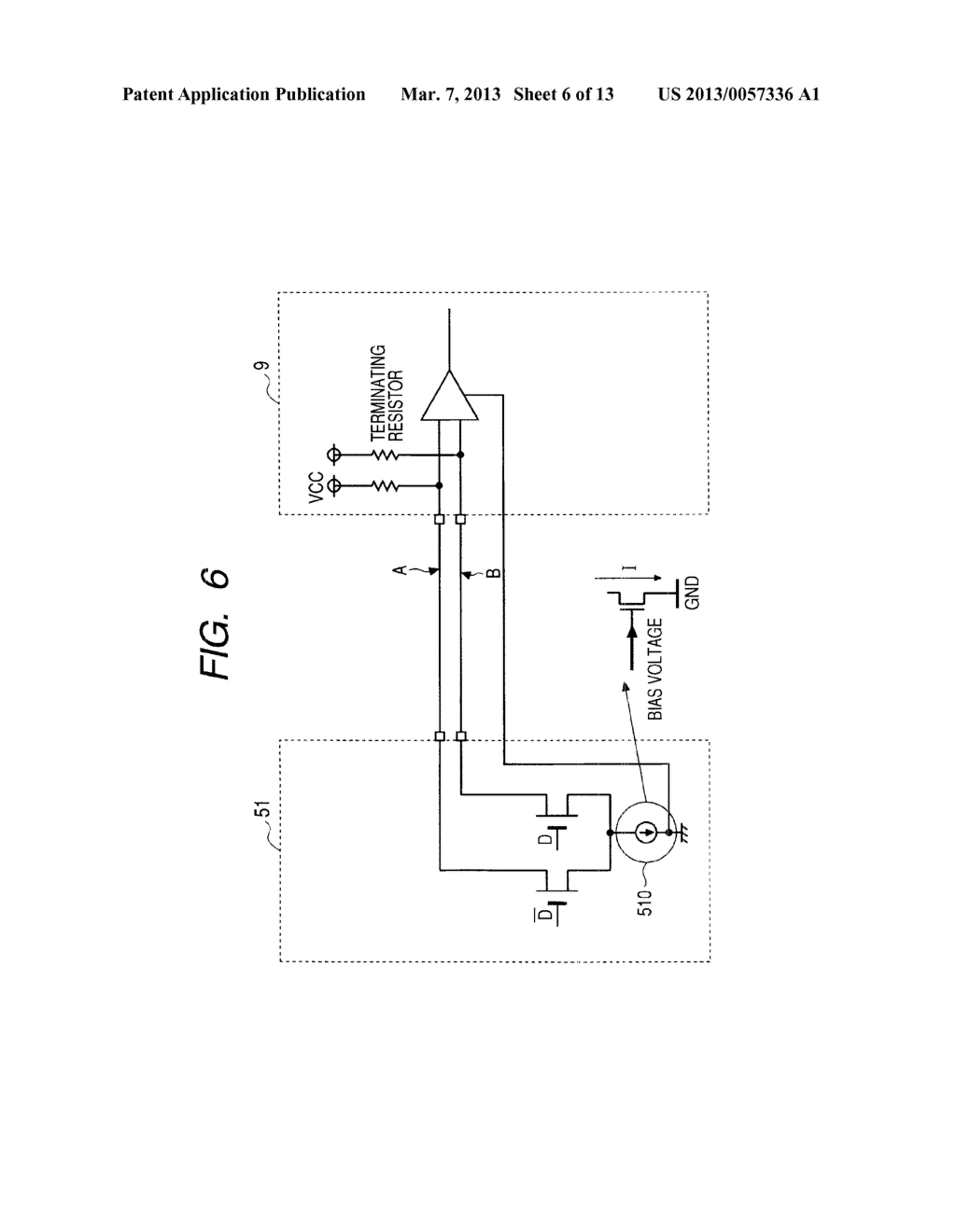 SOLID-STATE IMAGE SENSOR DEVICE AND DIFFERENTIAL INTERFACE THEREOF - diagram, schematic, and image 07