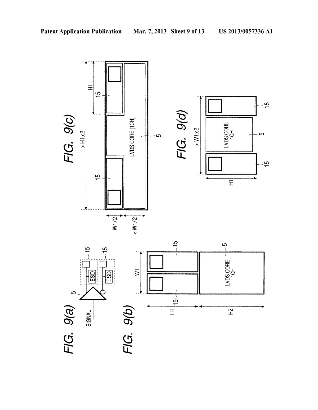 SOLID-STATE IMAGE SENSOR DEVICE AND DIFFERENTIAL INTERFACE THEREOF - diagram, schematic, and image 10