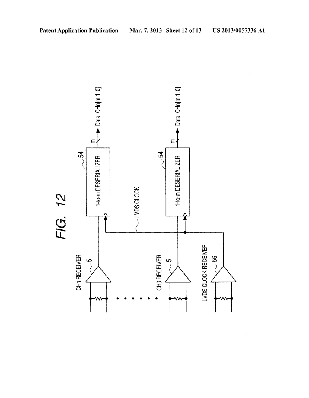 SOLID-STATE IMAGE SENSOR DEVICE AND DIFFERENTIAL INTERFACE THEREOF - diagram, schematic, and image 13