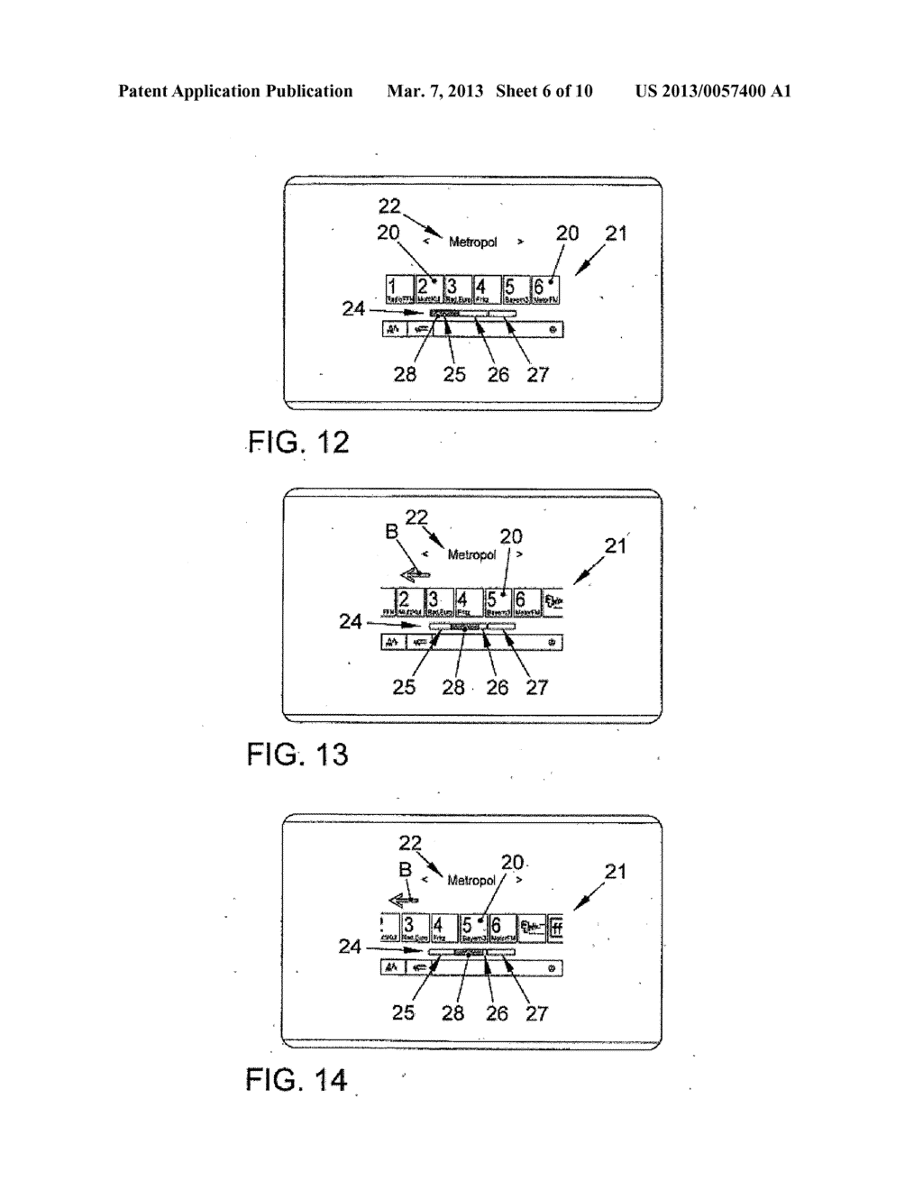 METHOD AND DEVICE FOR DISPLAYING INFORMATION IN A VEHICLE - diagram, schematic, and image 07