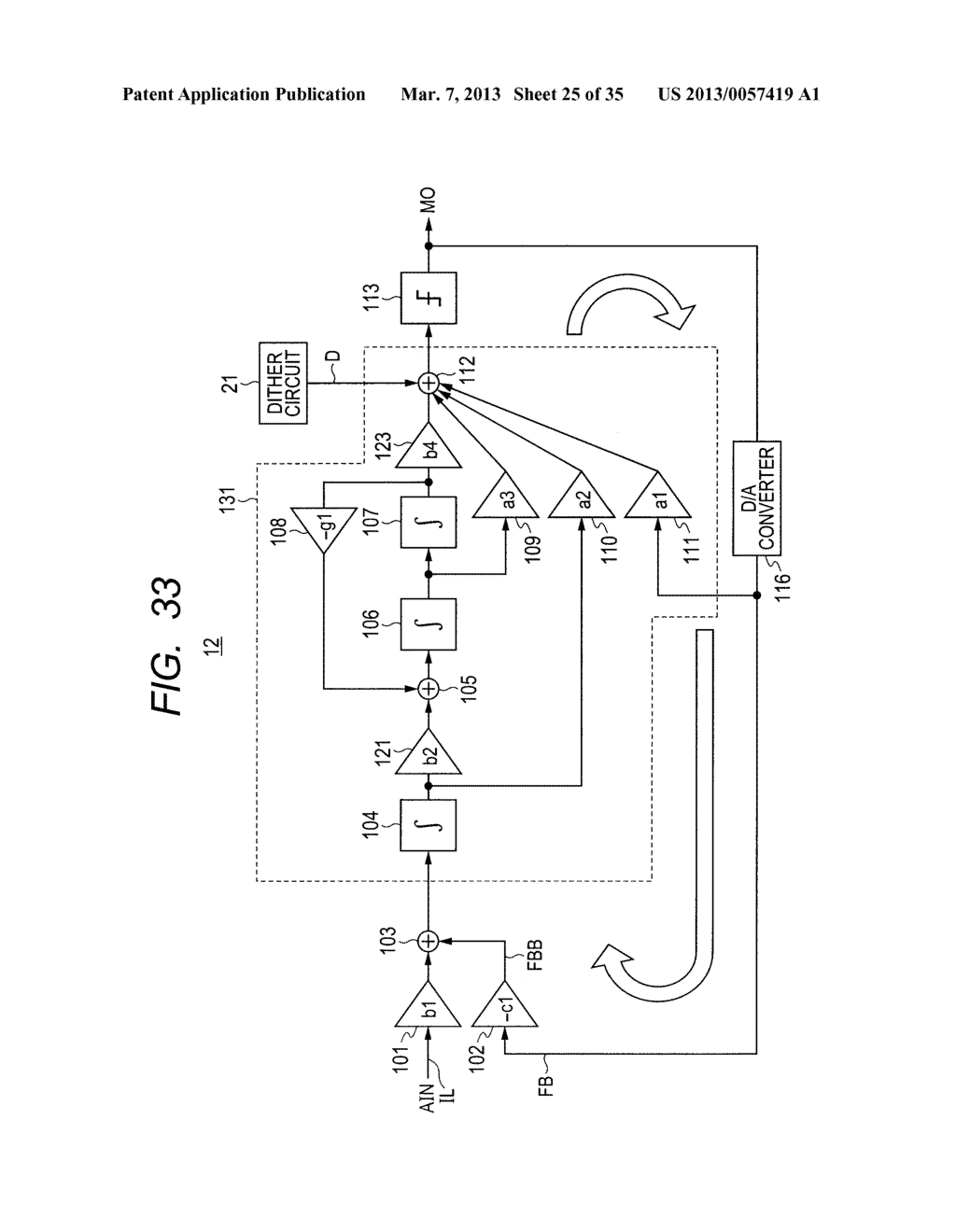 DELTA-SIGMA A/D CONVERTER - diagram, schematic, and image 26