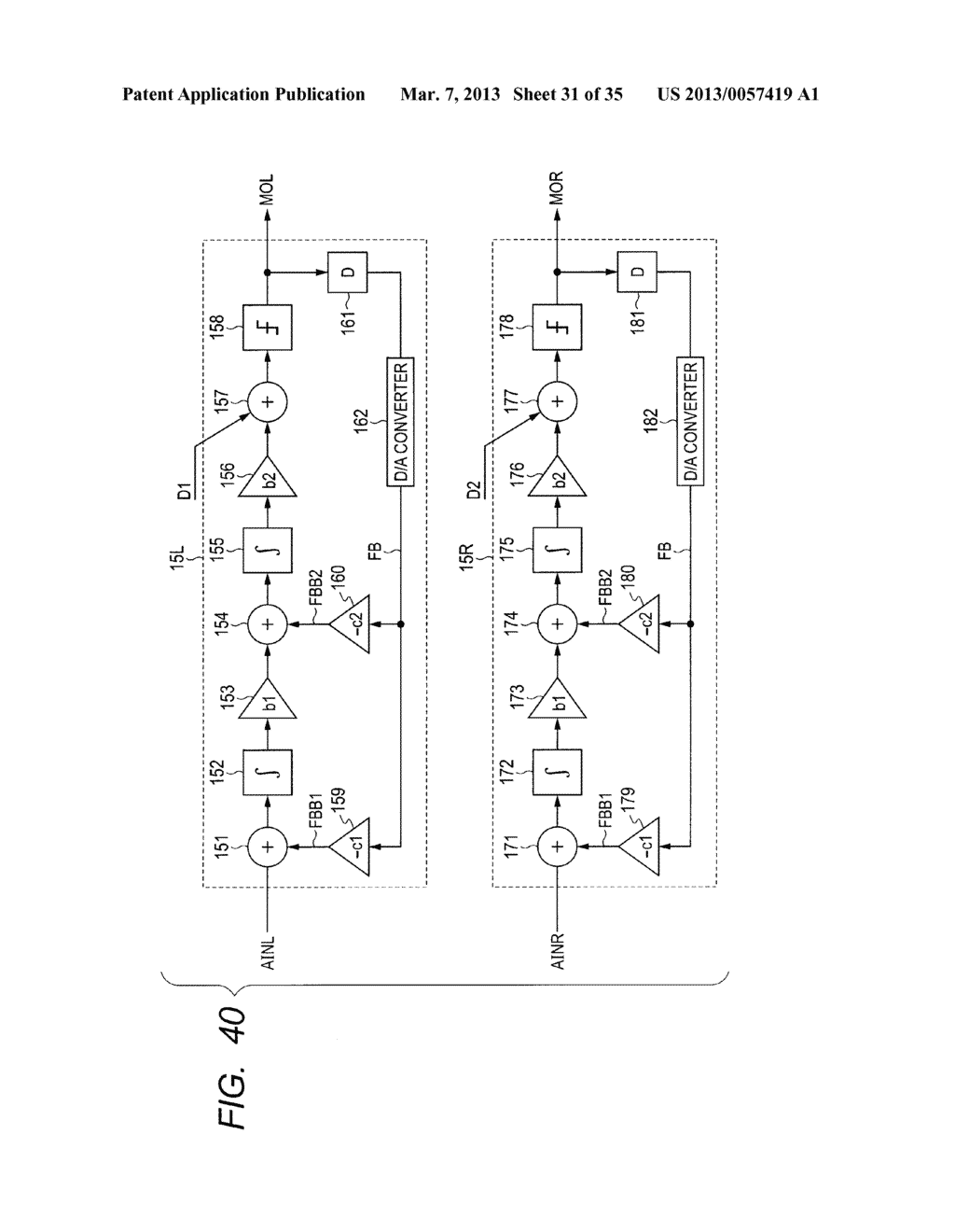 DELTA-SIGMA A/D CONVERTER - diagram, schematic, and image 32