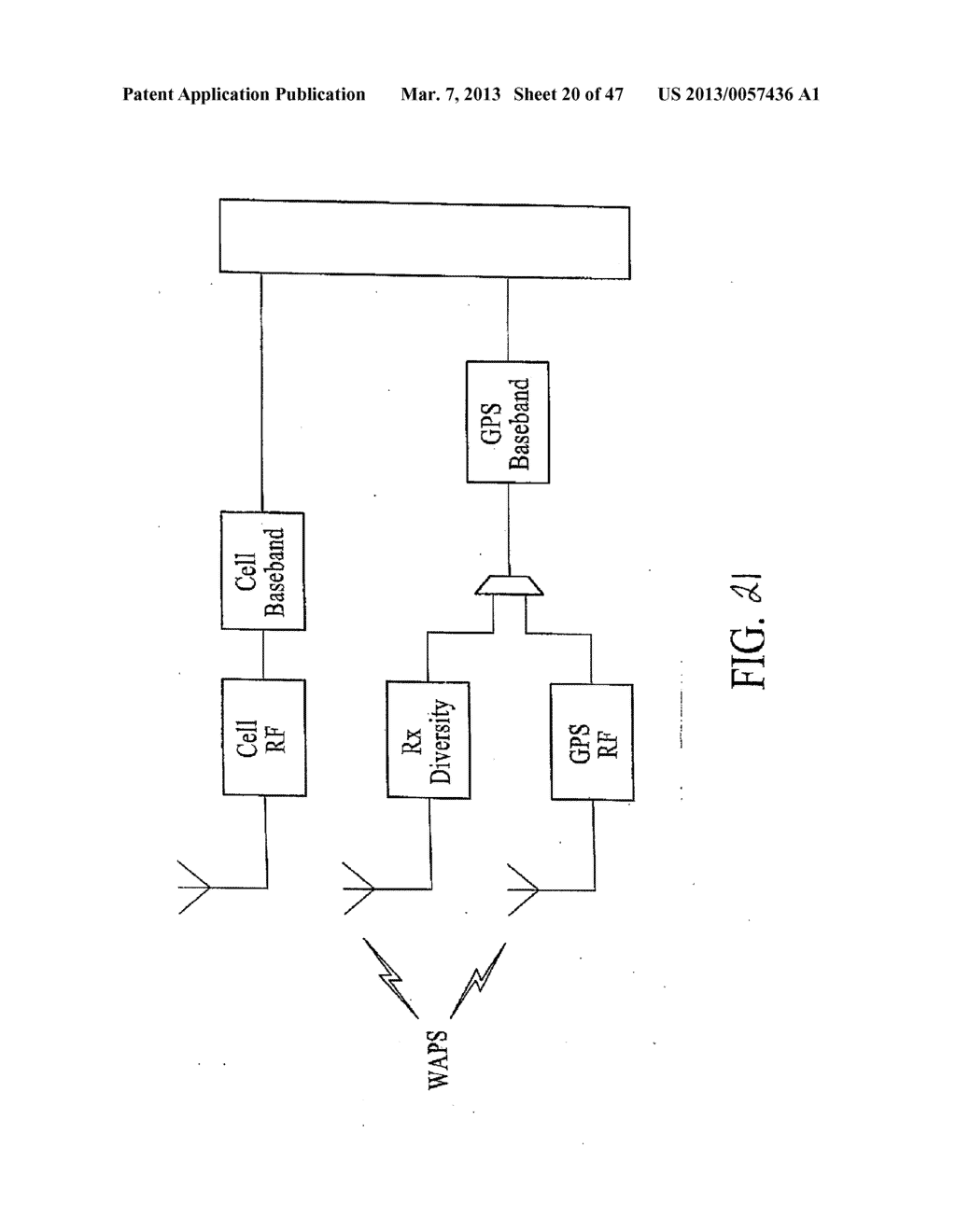 CODING IN A WIDE AREA POSITIONING SYSTEM (WAPS) - diagram, schematic, and image 21