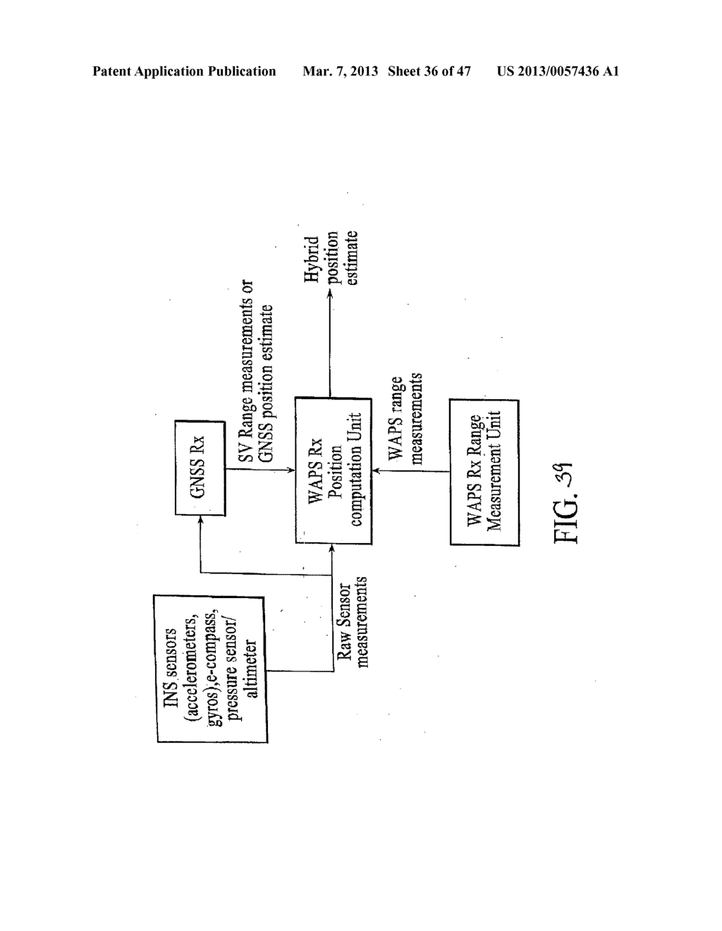 CODING IN A WIDE AREA POSITIONING SYSTEM (WAPS) - diagram, schematic, and image 37