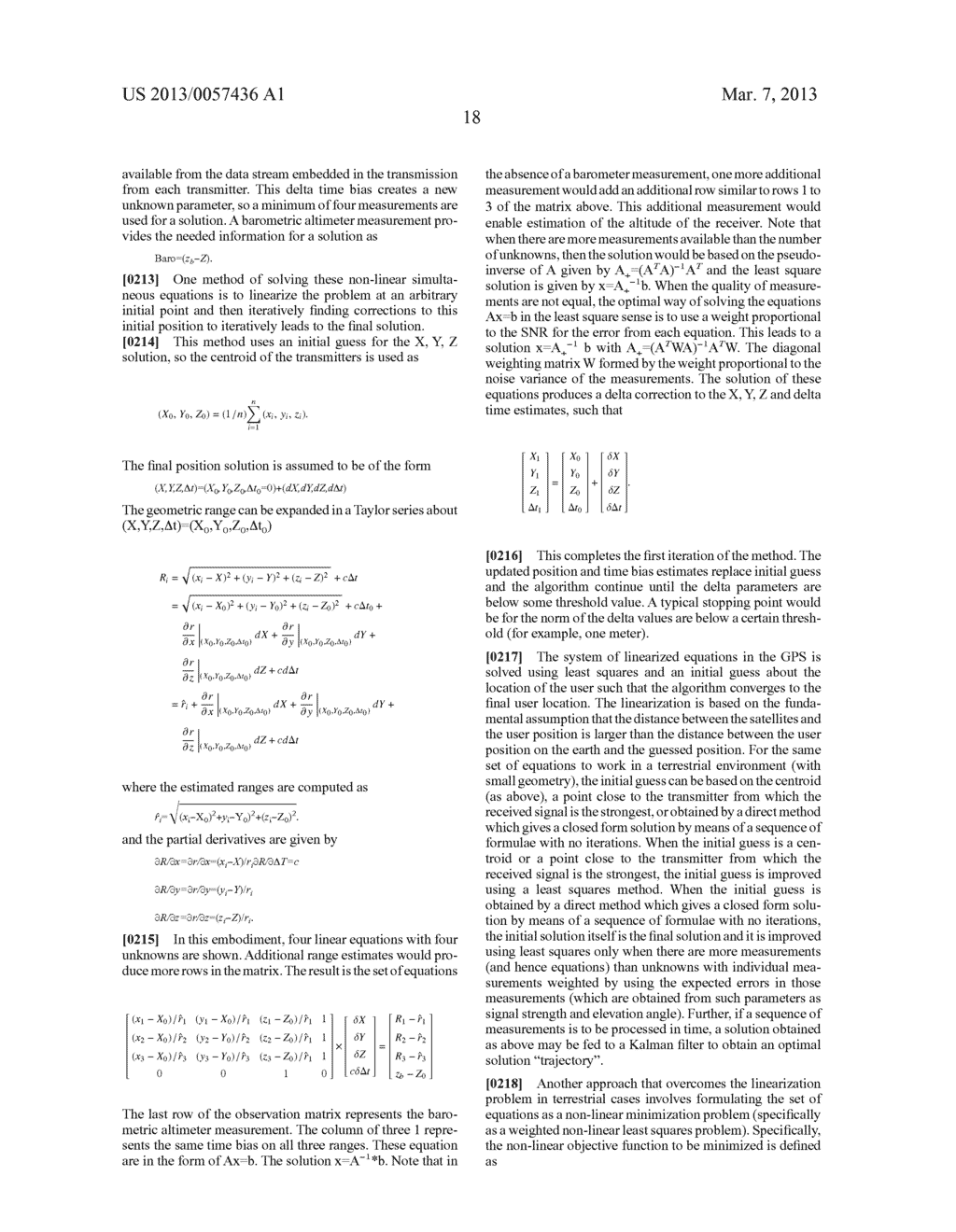 CODING IN A WIDE AREA POSITIONING SYSTEM (WAPS) - diagram, schematic, and image 66