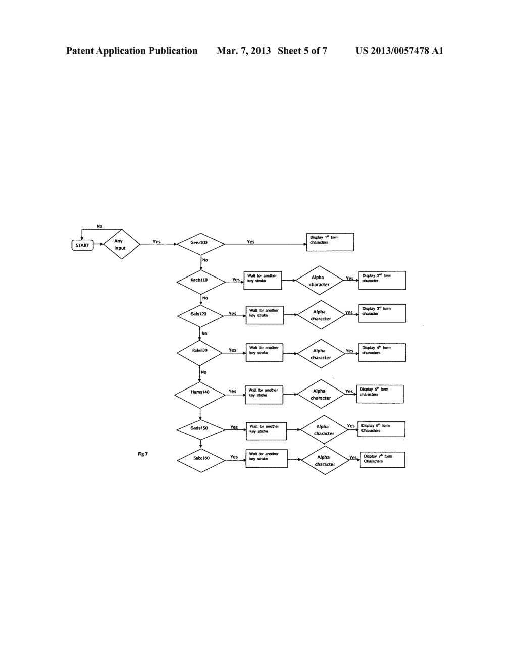 Ethiopic computer keyboard - diagram, schematic, and image 06