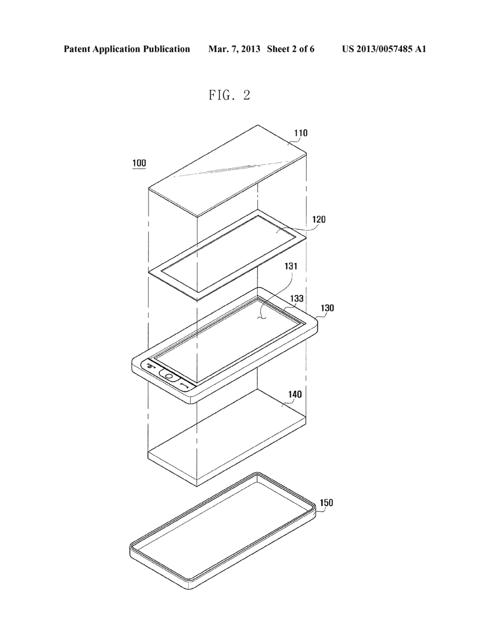 USER TERMINAL AND DISPLAY DEVICE THEREOF - diagram, schematic, and image 03