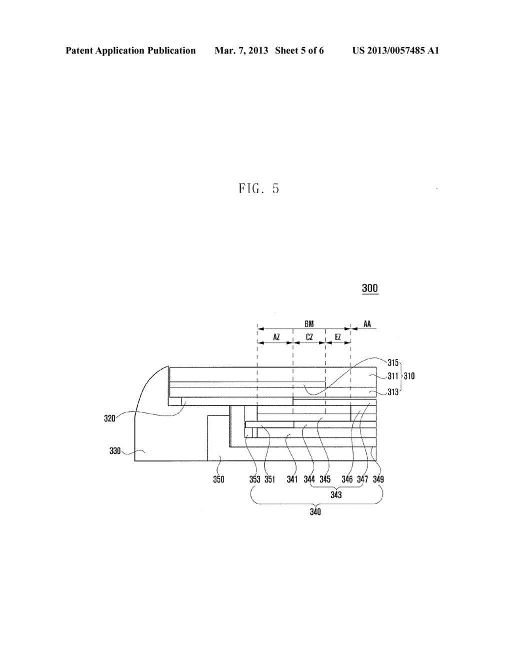 USER TERMINAL AND DISPLAY DEVICE THEREOF - diagram, schematic, and image 06