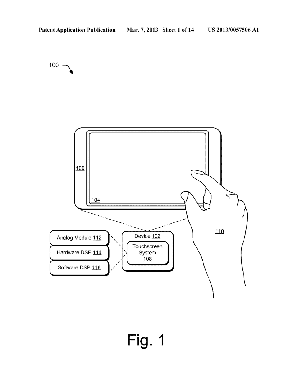 Touchscreen System - diagram, schematic, and image 02