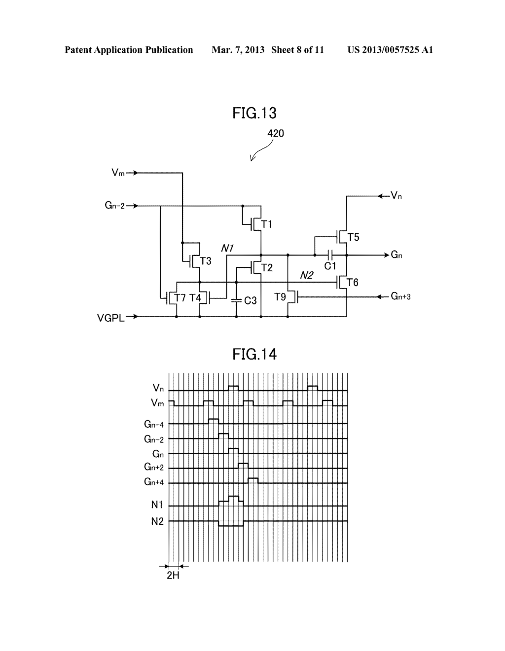 DRIVING CIRCUIT AND DISPLAY DEVICE - diagram, schematic, and image 09